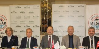 MARDE HOTEL, VALİ PEHLİVAN’I VE MERSİNLİ İŞ İNSANLARINI AĞIRLADI