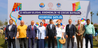 VALİ ATİLLA TOROS’UN EŞİ SAYIN DUDU İREM TOROS HANIMEFENDİ’NİN HİMAYELERİNDE GERÇEKLEŞEN UÇURTMA ŞENLİĞİNDE, KÖK DEĞERLERİMİZLE YÜKSELEN UÇURTMALAR MERSİN SEMALARINDA YERİNİ ALDI