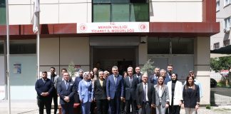 VALİ ATİLLA TOROS, MERSİN TİCARET İL MÜDÜRLÜĞÜNÜ ZİYARET ETTİ, YÜRÜTÜLMEKTE OLAN ÇALIŞMALAR HAKKINDA DEĞERLENDİRME TOPLANTISI GERÇEKLEŞTİRDİ