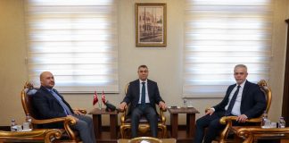 VALİ ATİLLA TOROS, KUZEY KIBRIS TÜRK CUMHURİYETİ ANKARA BÜYÜKELÇİSİ İSMET KORUKOĞLU İLE GÖRÜŞTÜ