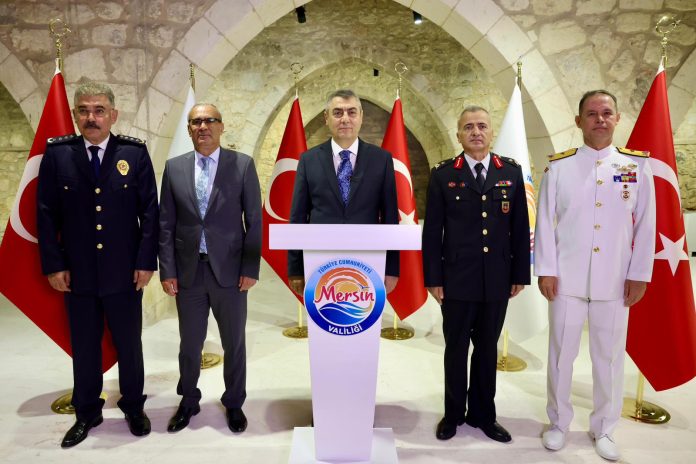 VALİ ATİLLA TOROS, İLİMİZDE YÜRÜTÜLMEKTE OLAN GÜVENLİK VE ASAYİŞ HİZMETLERİNE İLİŞKİN AÇIKLAMALARDA BULUNDU