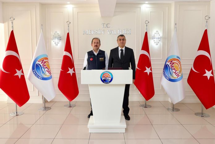 VALİ ATİLLA TOROS’U, AFET VE ACİL DURUM YÖNETİMİ (AFAD) BAŞKANI VE ÖNCEKİ DÖNEM MERSİN VALİMİZ VALİ ALİ HAMZA PEHLİVAN ZİYARET ETTİ