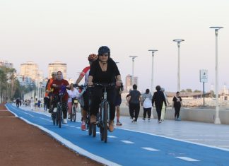 BÜYÜKŞEHİR, KADINLARA GÜVENLİ BİSİKLET SÜRMEYİ ÖĞRETİYOR