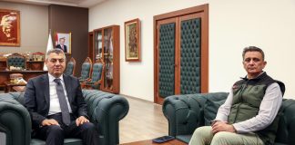 VALİ ATİLLA TOROS, ORMAN BÖLGE MÜDÜRÜ RİFAT ATAŞ’I ZİYARET ETTİ