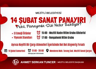 MEZİTLİ’DE 14 ŞUBAT SANAT PANAYIRI İLE SANAT, MÜZİK VE ALIŞVERİŞ BİR ARAYA GELİYOR
