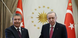 BAŞBAKAN ÜNAL ÜSTEL ANKARA’DA TÜRKİYE CUMHURBAŞKANI RECEP TAYYİP ERDOĞAN VE CUMHURBAŞKANI YARDIMCISI CEVDET YILMAZ İLE BİR ARAYA GELDİ