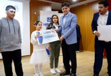 İL MİLLÎ EĞİTİM MÜDÜRÜ MUHAMMED ÖZDEMİRCİ, “AYDINLIK YARINLARA KİTAP OKUMA YARIŞMASI” ÖDÜL TÖRENİNE KATILDI