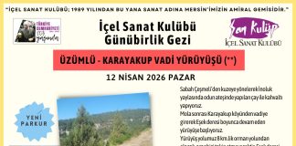 Günübirlik gezi – 12 Nisan