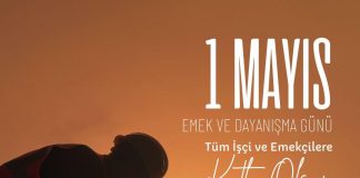 1 MAYIS KUTLU OLSUN