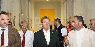 Başbakan Ünal Üstel Güzelyurt Yeni Devlet Hastanesi ve Cypfruvex’teki soğuk hava deposu tesisinde incelemelerde bulundu