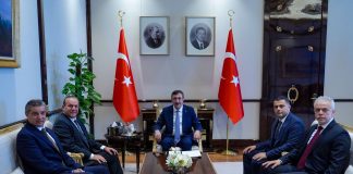 Ataoğlu, Cevdet Yılmaz ile bir araya geldi