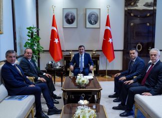 Ataoğlu, Cevdet Yılmaz ile bir araya geldi