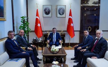 Ataoğlu, Cevdet Yılmaz ile bir araya geldi