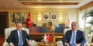 Ataoğlu, Türkiye Kültür ve Turizm Bakanı Ersoy ile görüştü