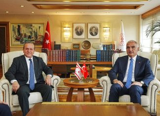 Ataoğlu, Türkiye Kültür ve Turizm Bakanı Ersoy ile görüştü