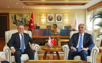 Ataoğlu, Türkiye Kültür ve Turizm Bakanı Ersoy ile görüştü
