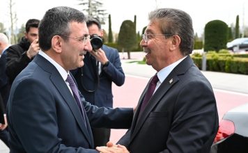 BAŞBAKAN ÜNAL ÜSTEL, BAKANI YAŞAR GÜLER İLE BİR ARAYA GELDİ