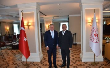 Fikri Ataoğlu, Ankara’da Osman Aşkın Bak ile görüştü