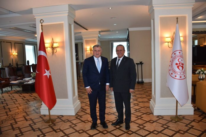 Fikri Ataoğlu, Ankara’da Osman Aşkın Bak ile görüştü