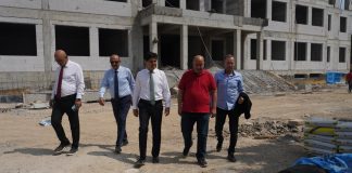 İL MİLLÎ EĞİTİM MÜDÜRÜ MUHAMMED ÖZDEMİRCİ, TARSUS İLÇEMİZDE YAPIMI DEVAM EDEN LİSE İNŞAATLARINI YERİNDE İNCELEDİ