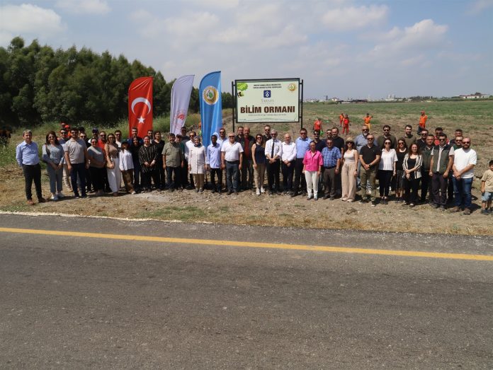 TARSUS’TA BİLİM HATIRA ORMANI HAYATA GEÇİRİLDİ