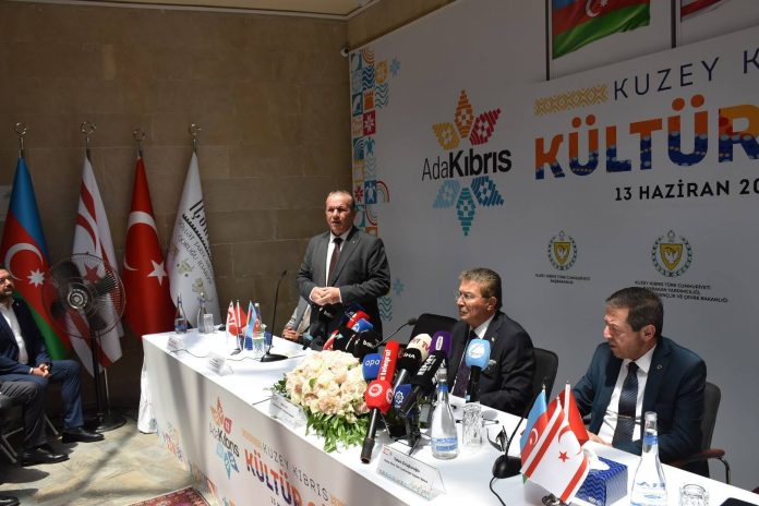 ÜSTEL, ATAOĞLU VE FEYZİYEV, BAKÜ’DE BASIN MENSUPLARI İLE BİR ARAYA GELDİ1