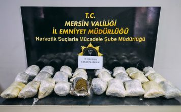 MERSİN’DE 15 KİLO 538 GRAM ESRAR ELE GEÇİRİLDİ: 2 TUTUKLAMA