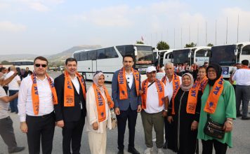 Mersin Teşkilatı, AK Parti’nin 25. Kuruluş Yıl Dönümü İçin Ankara’ya Yola Çıktı