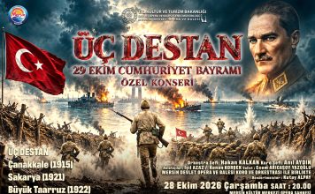 Cumhuriyet Bayramı’na Özel: “Üç Destan”Konseri