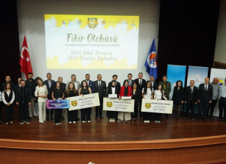 FİKİR OTOBÜSÜ LİSELER ARASI GİRİŞİMCİLİK YARIŞMASI’NDA ÖDÜLLER SAHİPLERİNİ BULDU