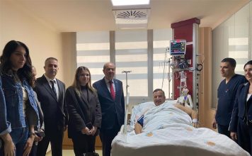 KKTC Eski Cumhurbaşkanı Sayın Ersin Tatar Hastanemizi Ziyaret Etti