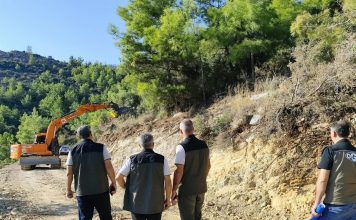 Yangınla Mücadelede Yeni Aparat Sahada Test Edildi