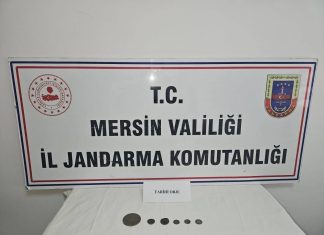 ANAMUR’DA TARİHİ ESER KAÇAKÇISINA JANDARMA OPERASYONU